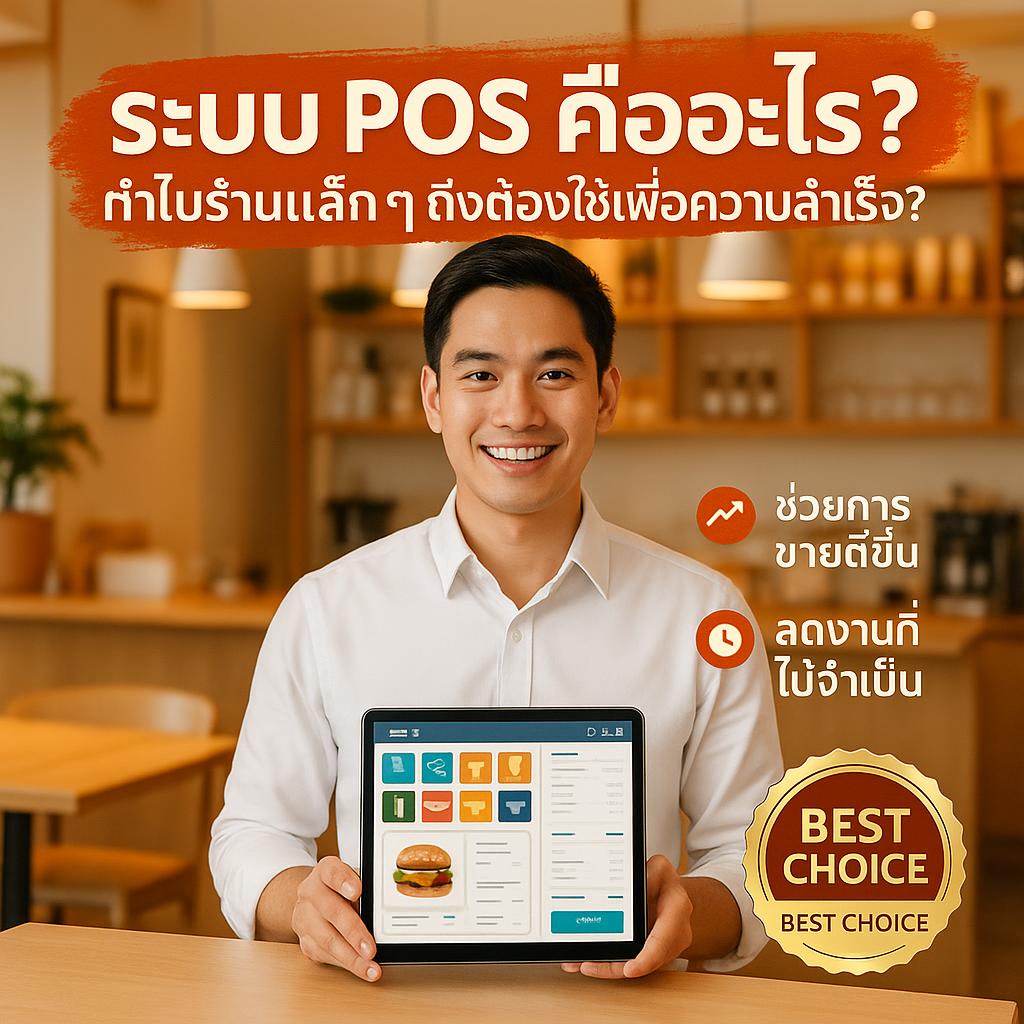ระบบ POS คืออะไร? ทำไมร้านเล็ก ๆ ถึงต้องใช้เพื่อความสำเร็จ?