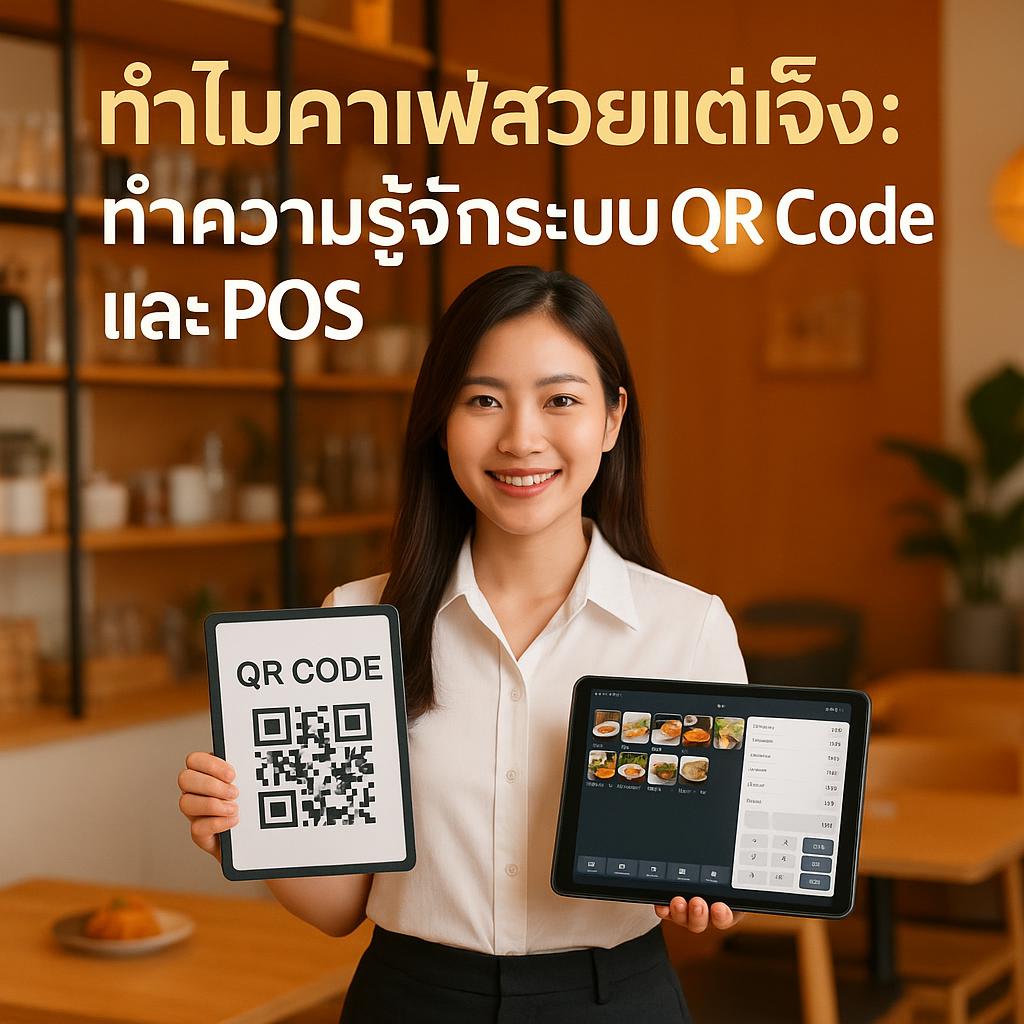 ทำไมคาเฟ่สวยแต่เจ๊ง: ทำความรู้จักระบบ QR Code และ POS ที่ช่วยให้คุณอยู่รอดในยุคดิจิทัล