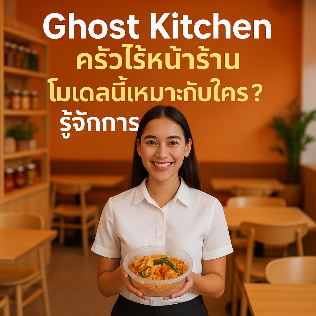 Ghost Kitchen ครัวไร้หน้าร้าน โมเดลนี้เหมาะกับใคร? รู้จักการใช้ FoxyOrders เพื่อเพิ่มประสิทธิภาพร้านอาหารของคุณ